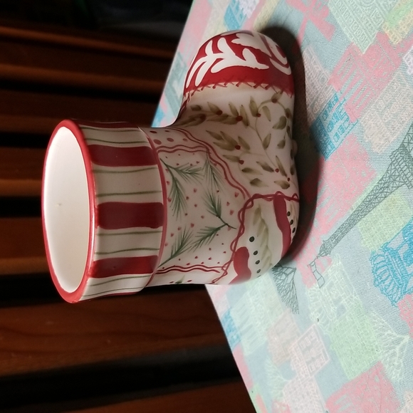 Yankee Candle Votive Candleholder Holiday Stocking - Picture 2 of 6